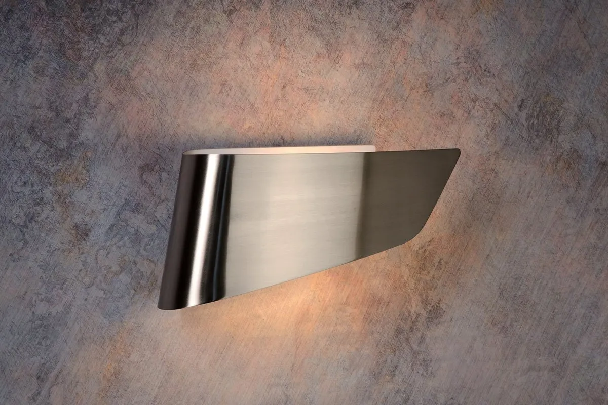 Lucide OLA Wandlamp E14 - Mat chroom