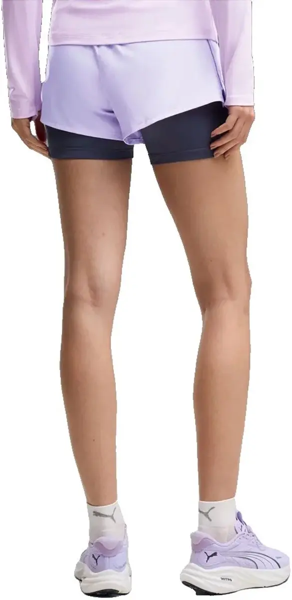 PUMA Velocity 2in1 Korte Broek - Paars S