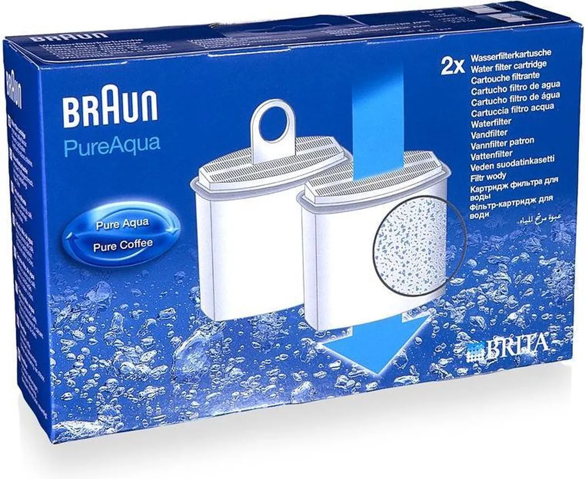 Braun KWF2 Waterfilter - 4 Stuks