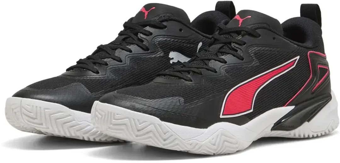 PUMA Solarcourt Padelschoenen - 43 - Zwart