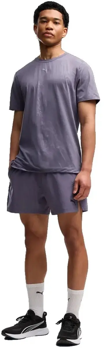 PUMA Cloudspun Embossed T-shirt - Paars - L