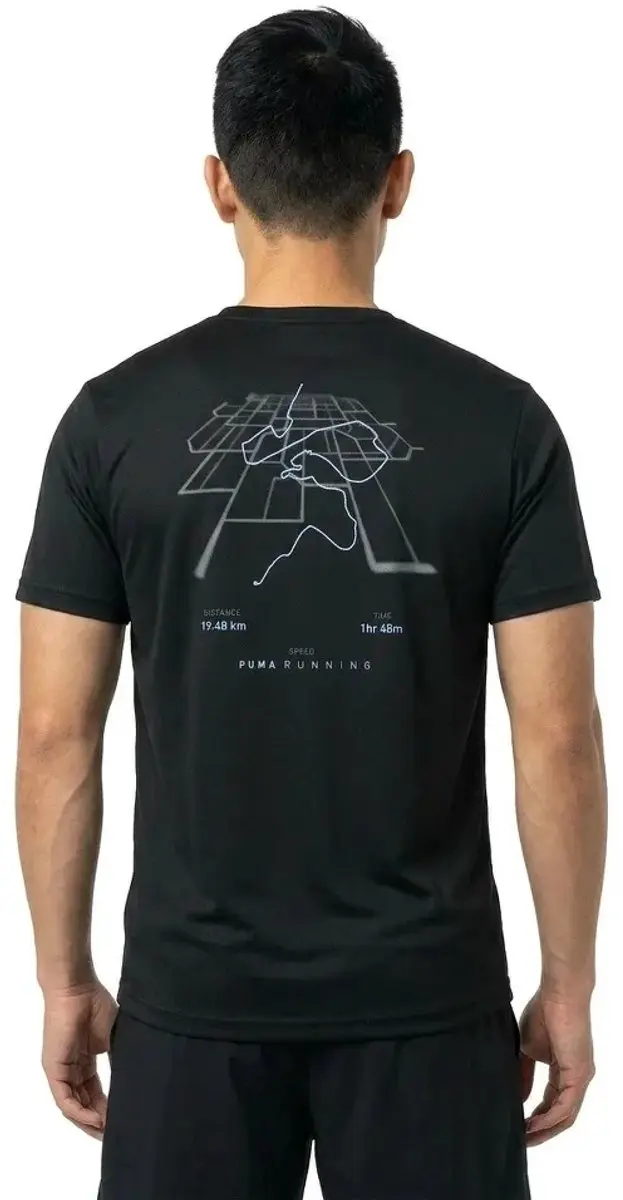PUMA Illustrative Graphic T-shirt - Zwart XL
