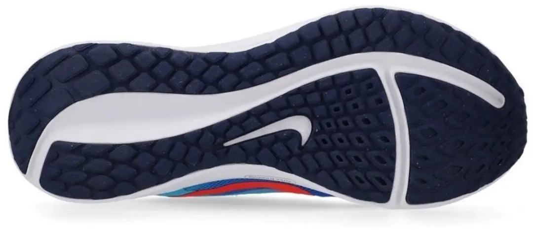 Nike Downshifter 13 Hardloopschoenen 47 - Grijs/Rood/Blauw