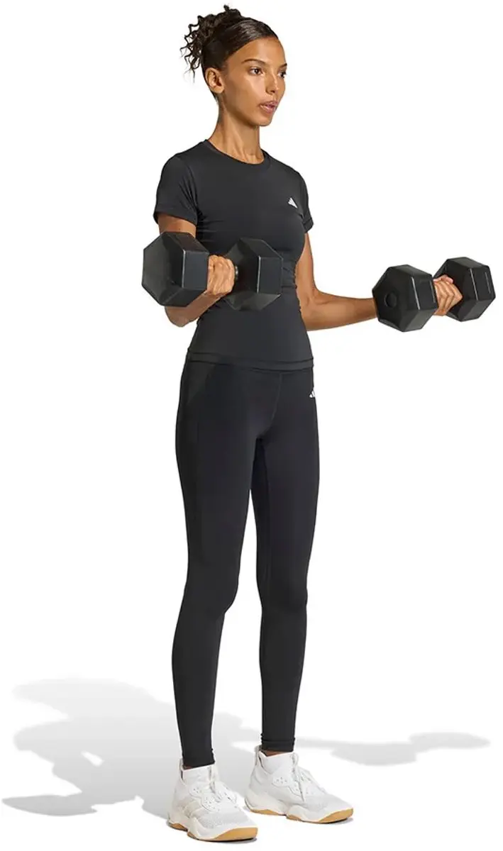 Adidas Power Essentials Workout T-shirt - XS - Zwart