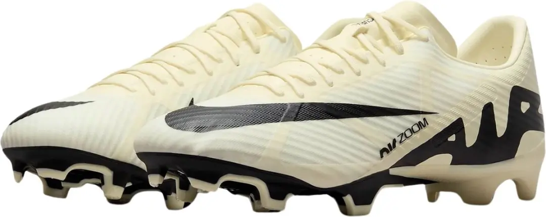 Nike Zoom Vapor 15 Academy FG/MG Sportschoenen 43 - Geel/Zwart