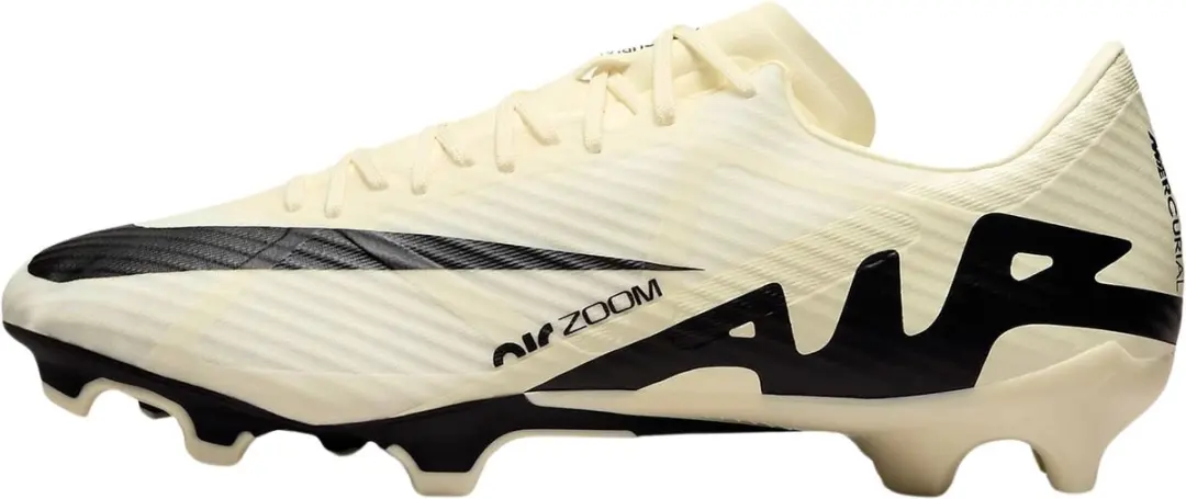 Nike Zoom Vapor 15 Academy FG/MG Sportschoenen 43 - Geel/Zwart