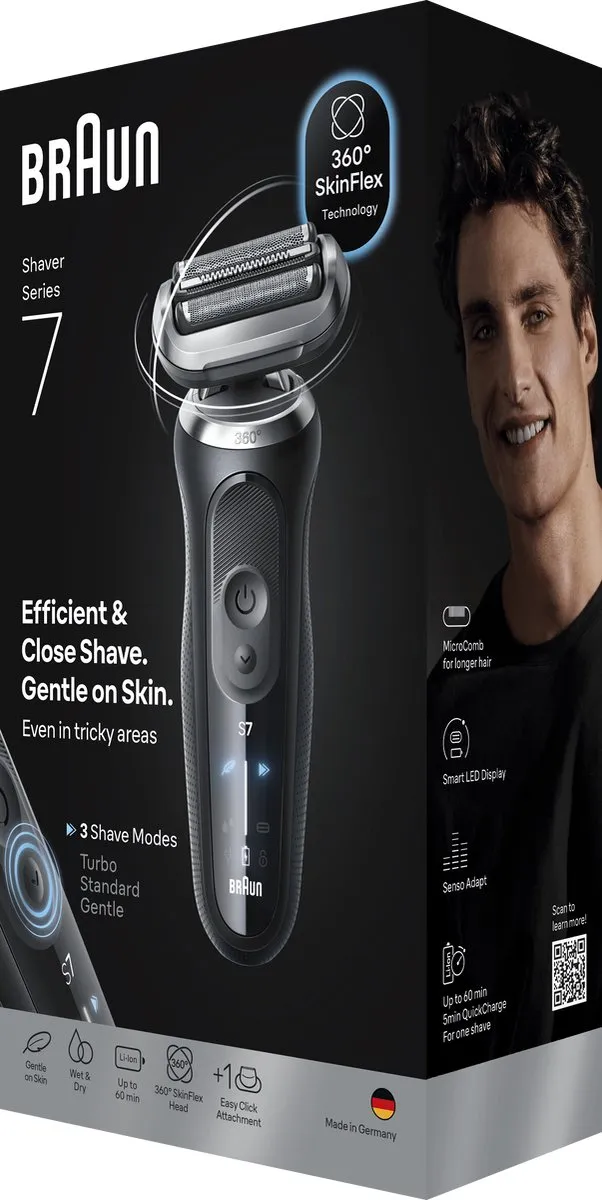 Braun Series 7 72-N4200S Elektrisch Scheerapparaat - Zwart