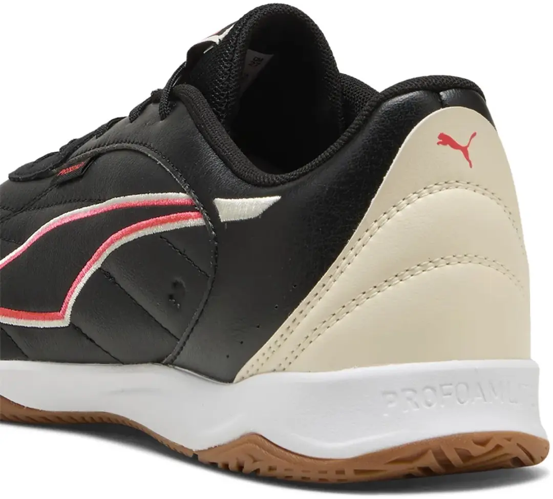 PUMA Pressing V Zaalschoenen - 41 - Zwart/Rood/Wit