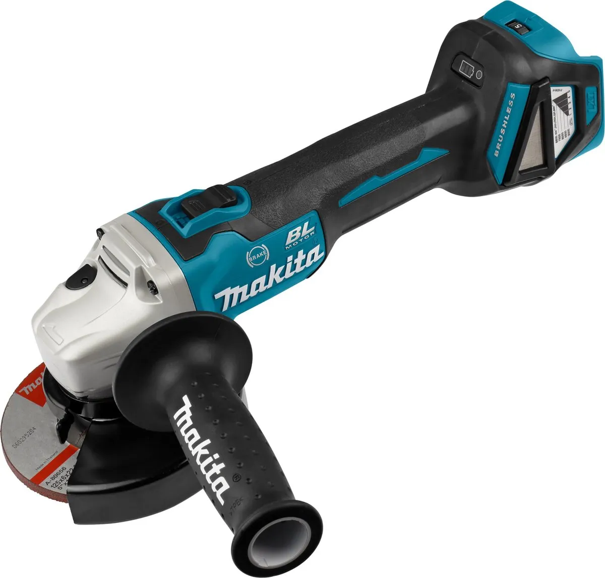 Makita DGA513ZJ Accu-Haakse Slijper 18V - 125mm