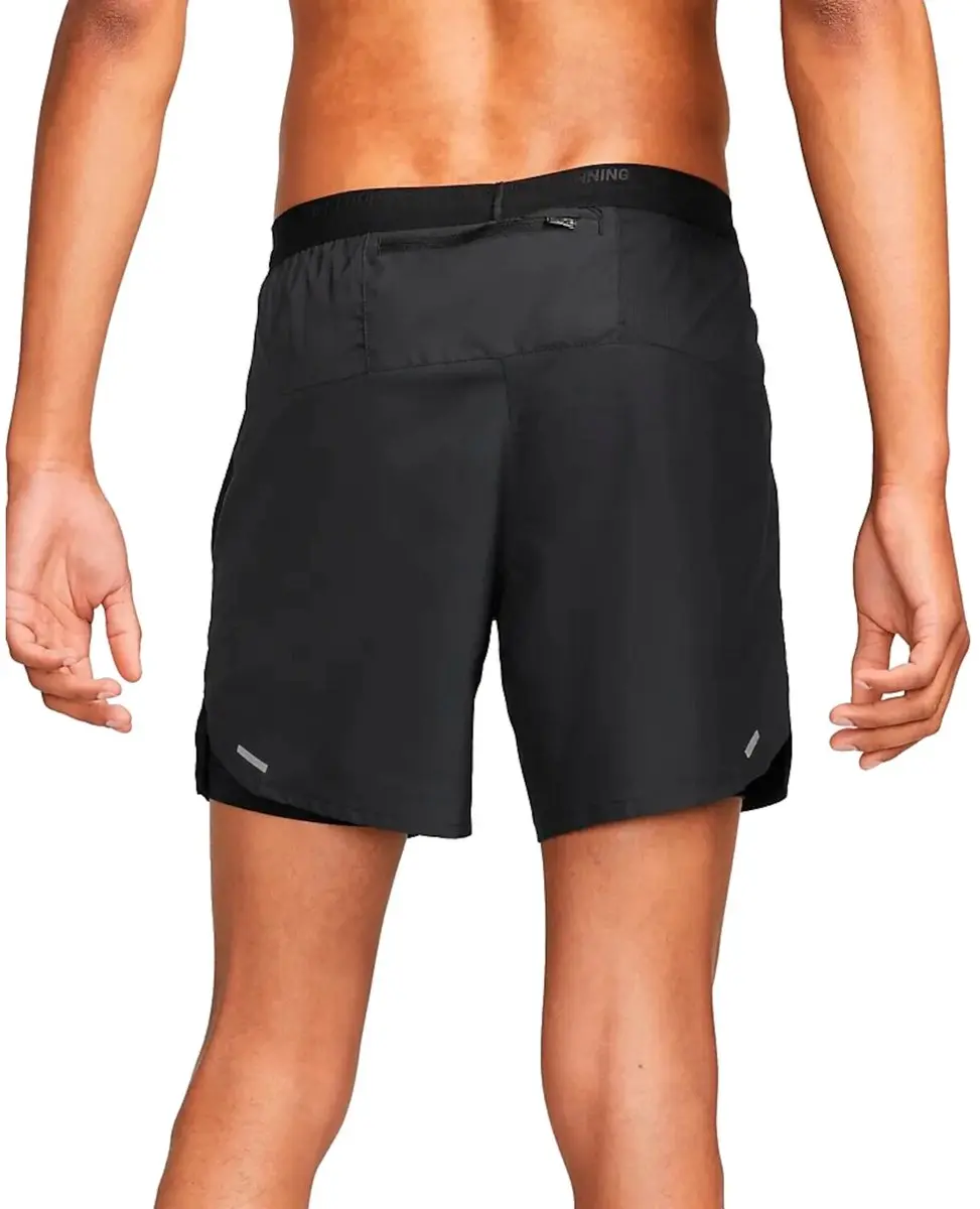 Nike Dri-FIT Stride 2-in-1 Hardloopshorts XXL - Zwart