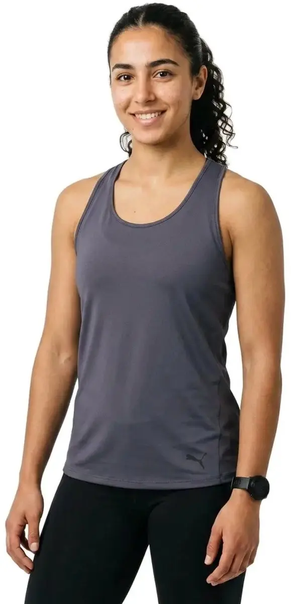 PUMA Tad Essential Racerback T-shirt - Paars L