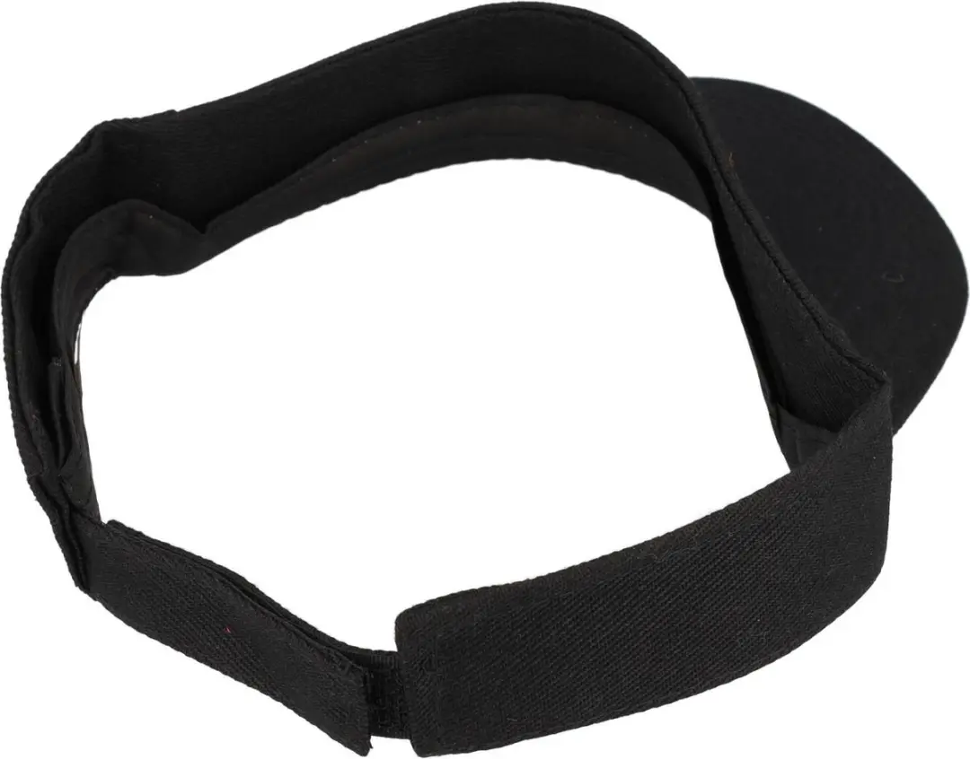 Haarsoires Zonneklep One Size - Zwart