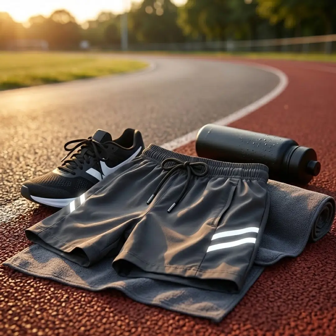 NUVEX Heren Sport Shorts - S - Zwart