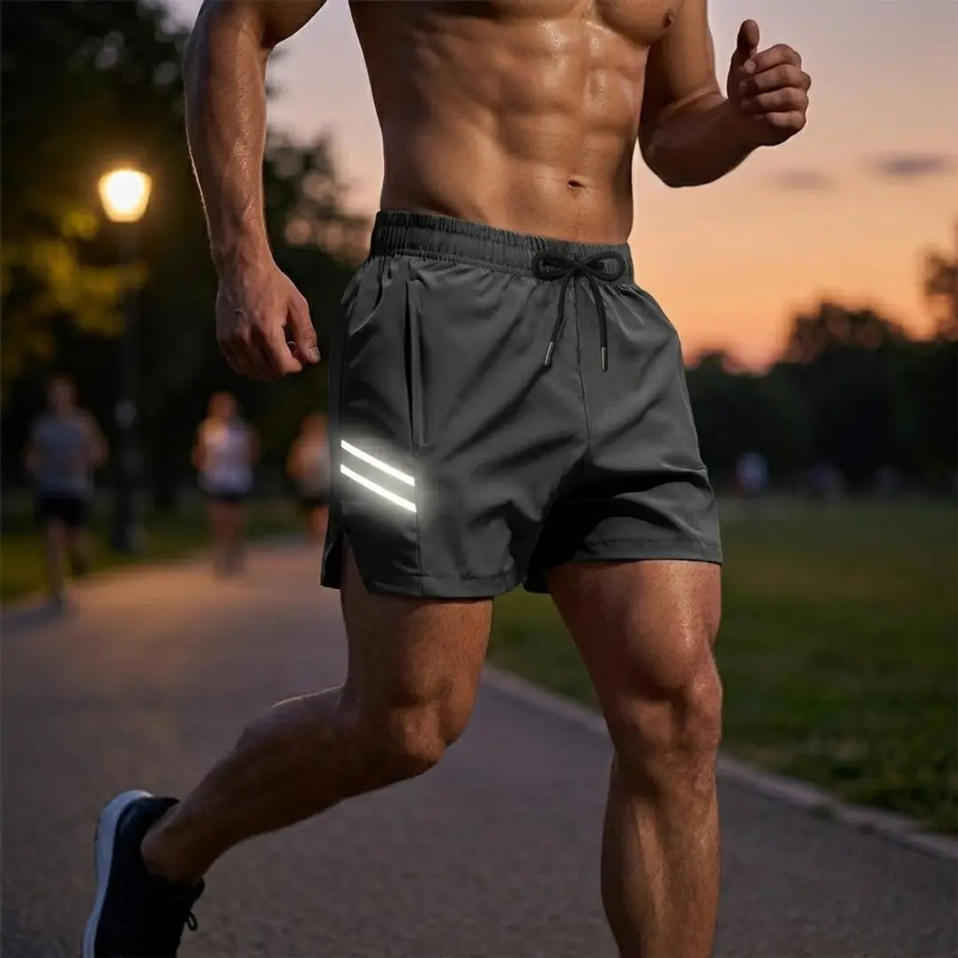 NUVEX Heren Sport Shorts - S - Zwart