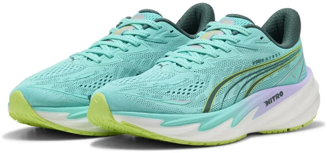 PUMA Velocity Nitro 5 X Hyrox Hardloopschoenen - 37 - Intense Mint