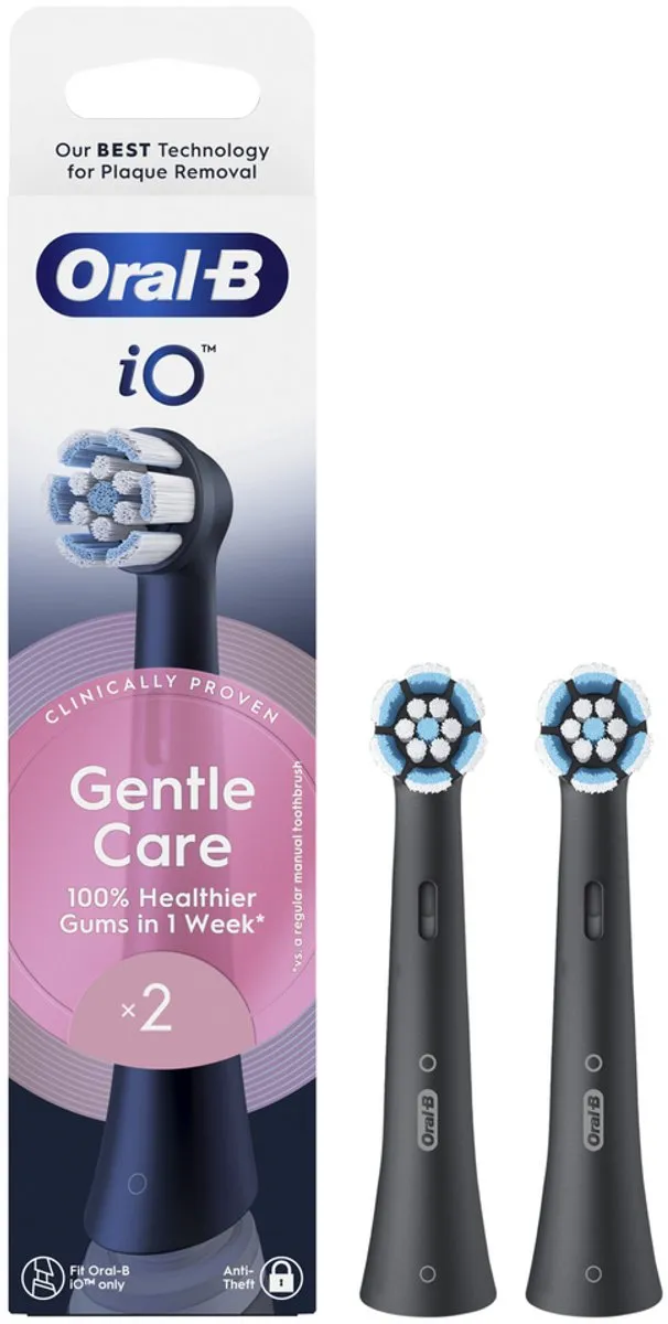 Oral-B iO Gentle Care Opzetborstels 2 Stuks