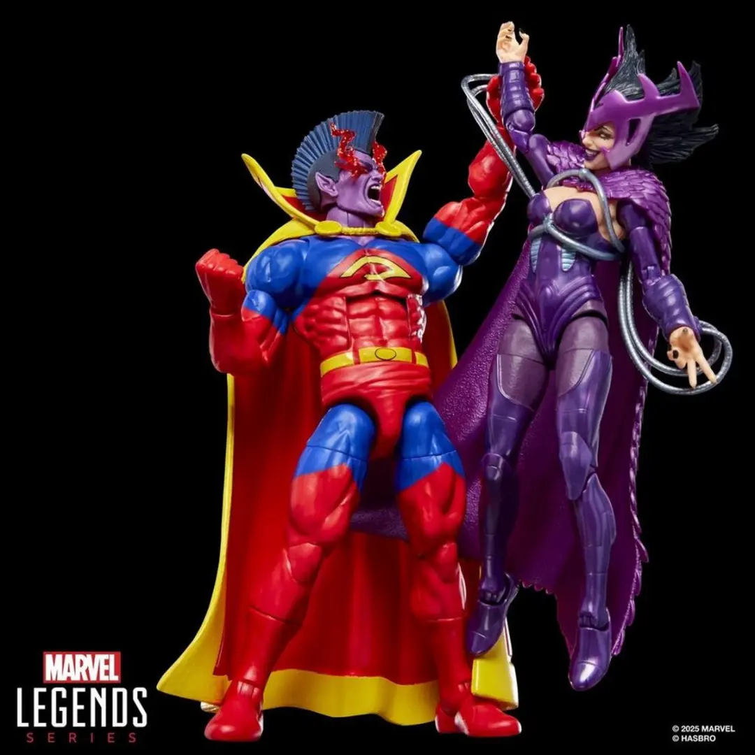 Hasbro X-Men Marvel Legends Deathbird & Gladiator 2-Pack - 15cm - Multi