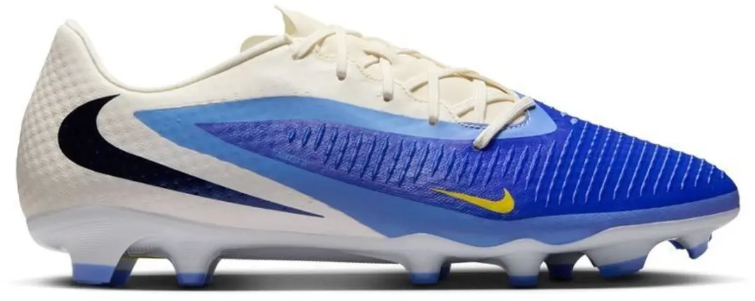 Nike Phantom 6 Low Academy FG/MG Voetbalschoenen - Dames 44.5 - Wit/Blauw