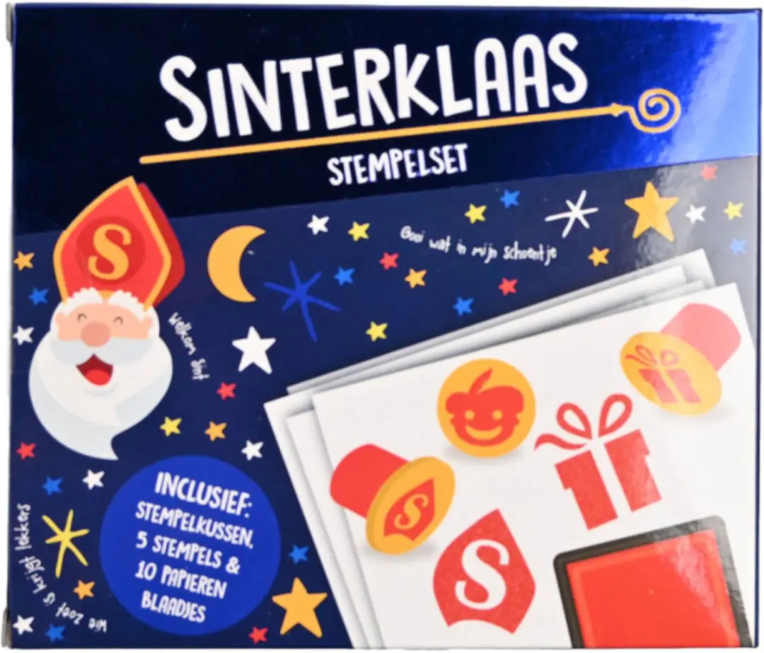 ThimbleToys Stempelset Sinterklaas - 2 Stuks