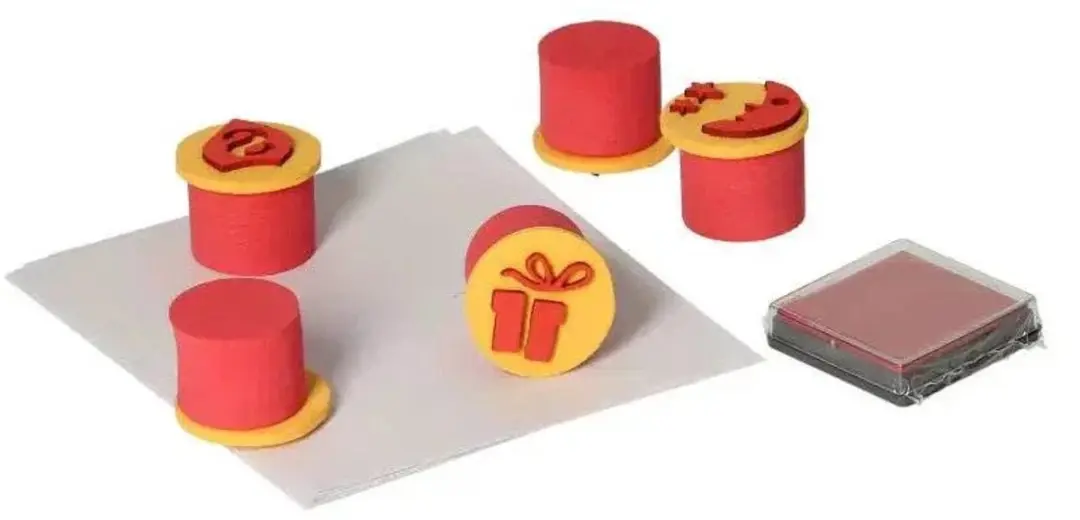 ThimbleToys Stempelset Sinterklaas - 2 Stuks
