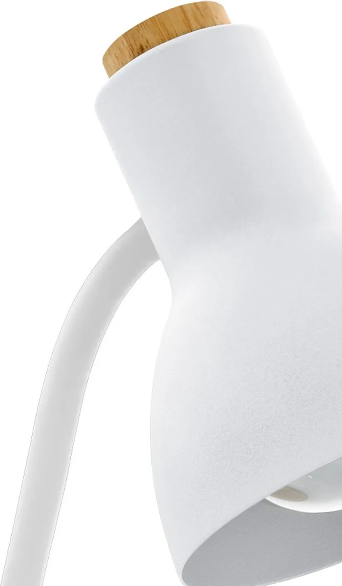 Eglo Veradal Tafellamp E27 - 25W - Bruin/Wit