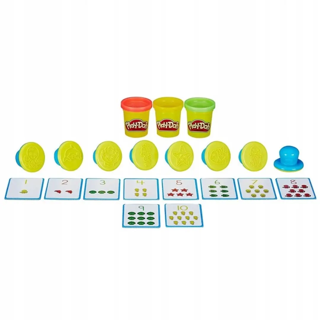 Play-Doh Cijfers & Tellen - 3 Kleuren