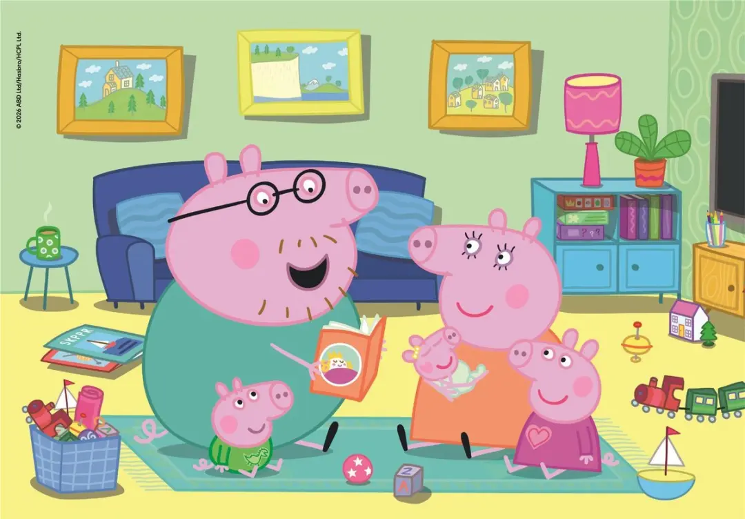 Clementoni Peppa Pig Puzzel 60 Stukjes - afbeelding 3 van 5