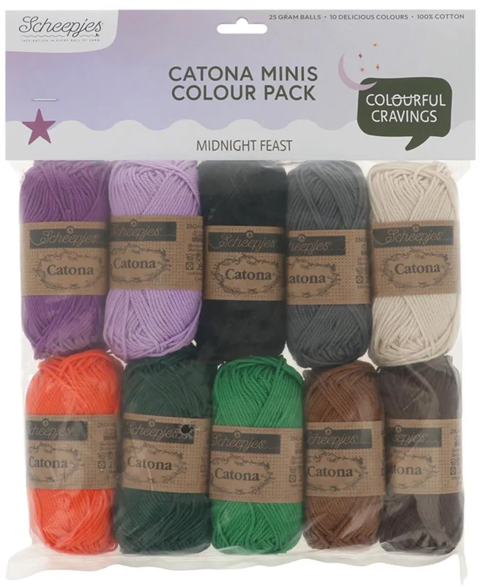 Scheepjes Catona Colour Pack 10x25g