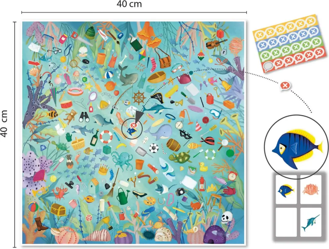 Apli Kids Observatiespel Save the Ocean 18902 - 4 Spelers