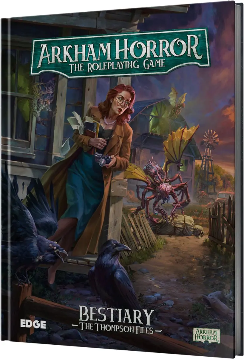 Fantasy Flight Games Arkham Horror RPG Thompson Files Bestiarium