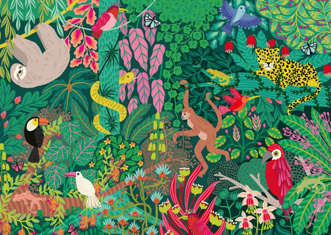 Ravensburger Magisch Tropisch Bos Puzzel 1000 Delig