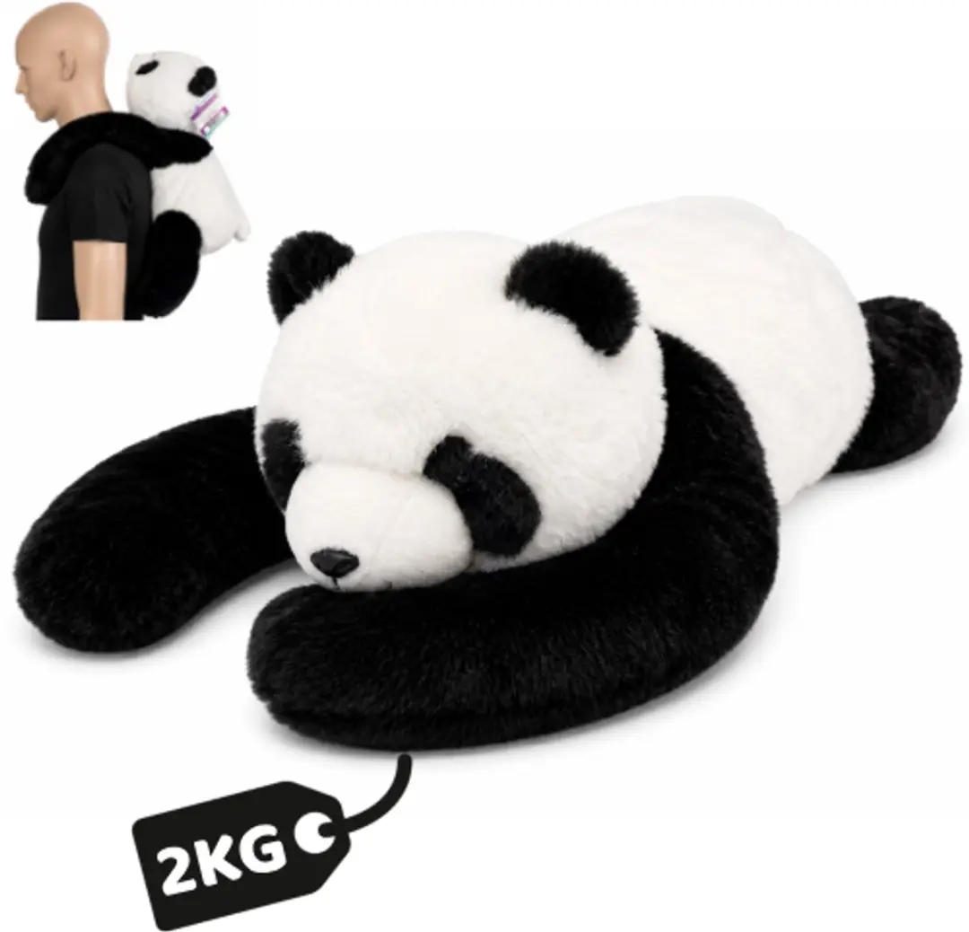 Topknuffels Verzwaringsknuffel Panda 60cm 2kg