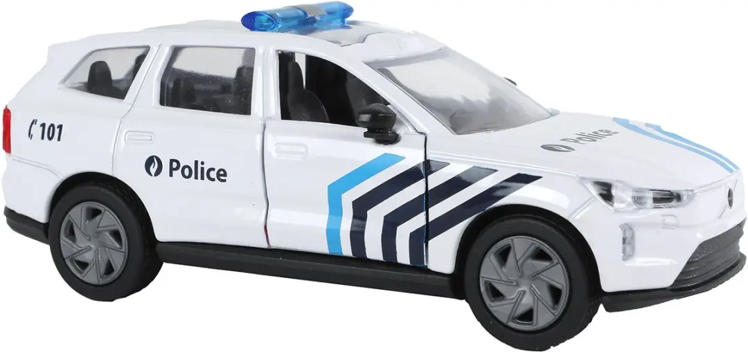 Kids GLOBE Volvo EX90 Politieauto Die-Cast 13,5cm - Meerkleurig