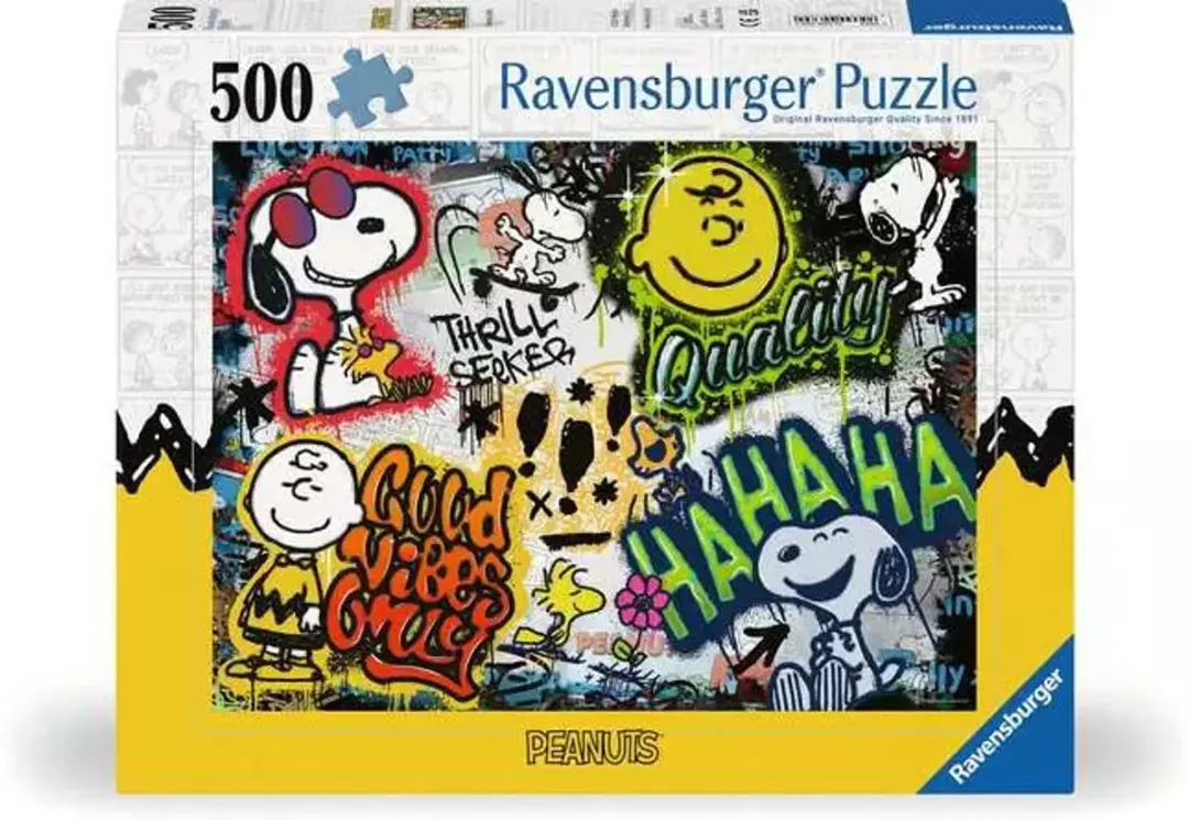 Ravensburger Peanuts Graffiti Legpuzzel 500 Stuks