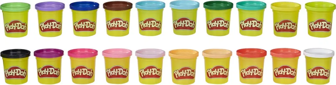 Play-Doh Klei Multicolor - 40 Potjes
