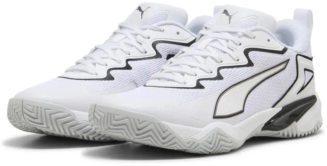 PUMA Solarcourt Padelschoenen 46 - Wit
