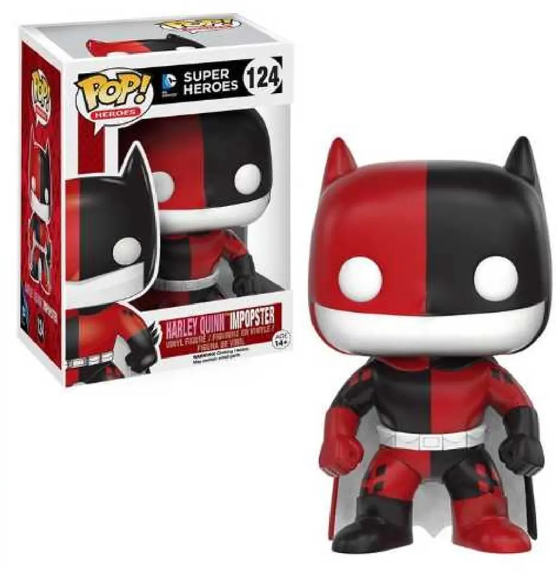 Funko POP Heroes Harley Quinn Batman Impopster - 0889698107778