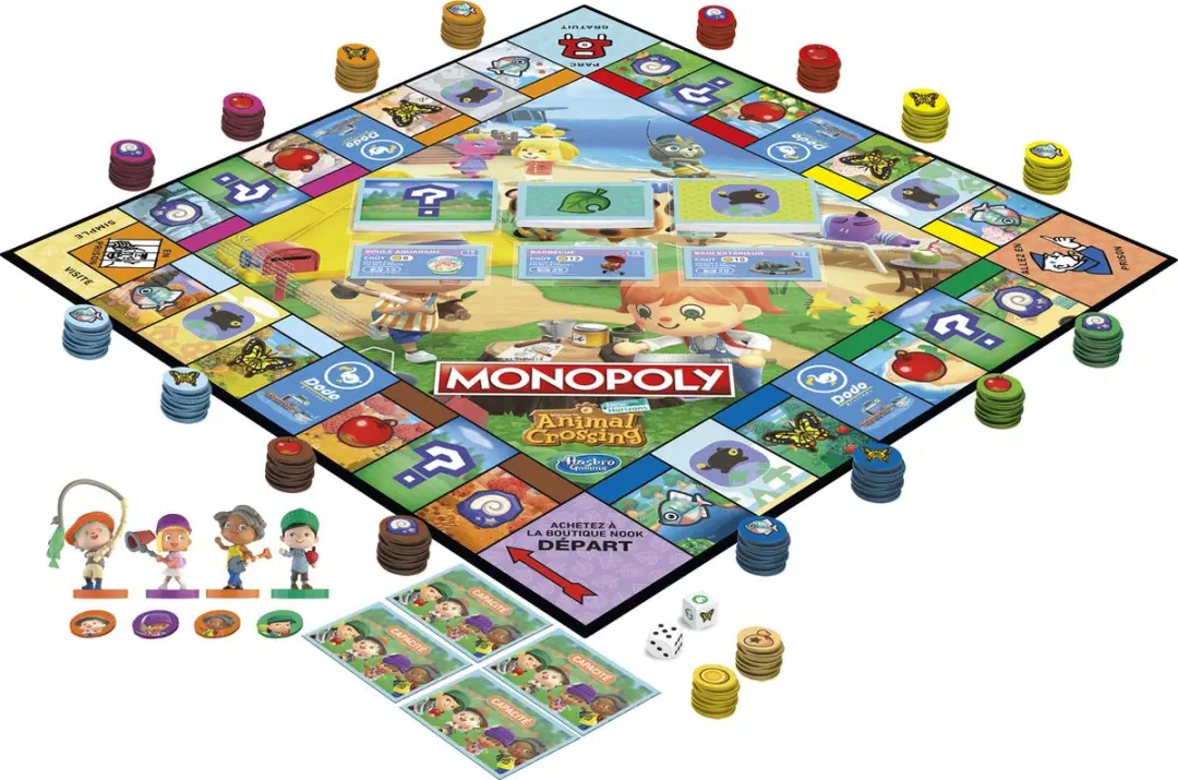 Hasbro Gaming Monopoly Animal Crossing Franstalige Editie F1661101