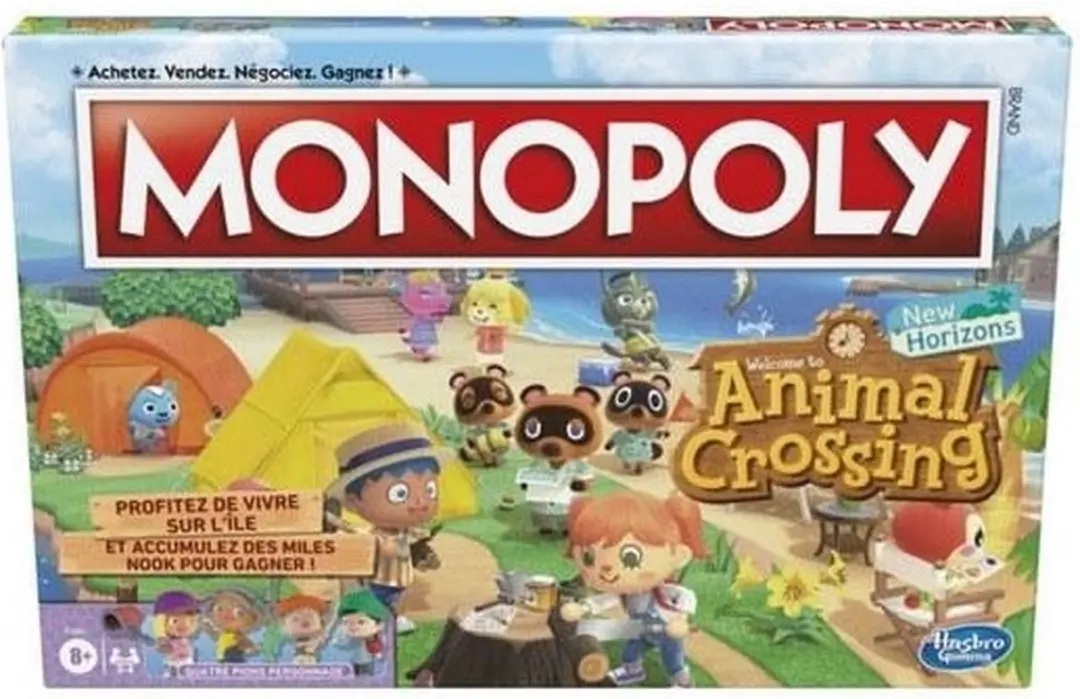 Hasbro Gaming Monopoly Animal Crossing Franstalige Editie F1661101