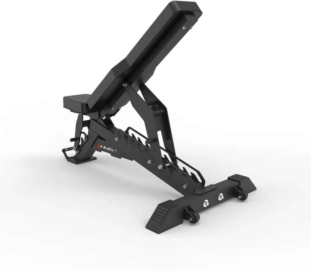 HMS L3150 Verstelbare Trainingsbank - 350 kg - Zwart