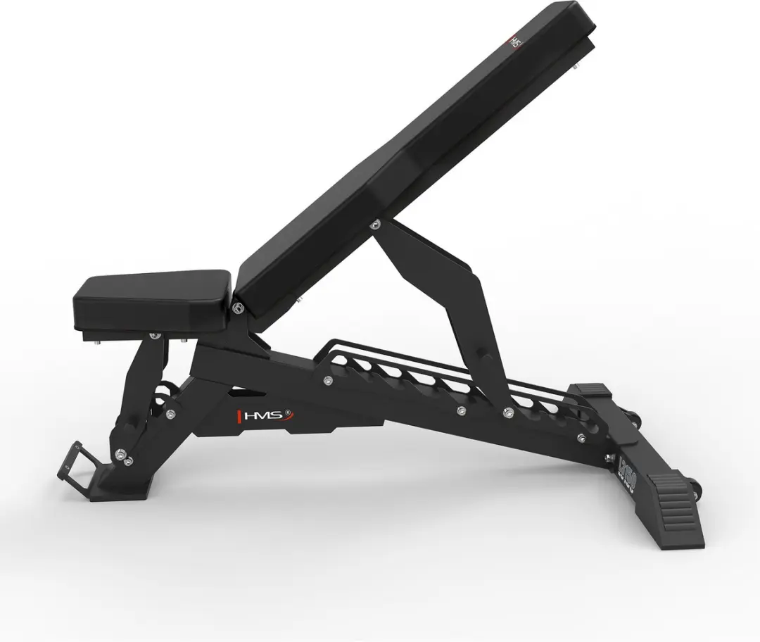 HMS L3150 Verstelbare Trainingsbank - 350 kg - Zwart