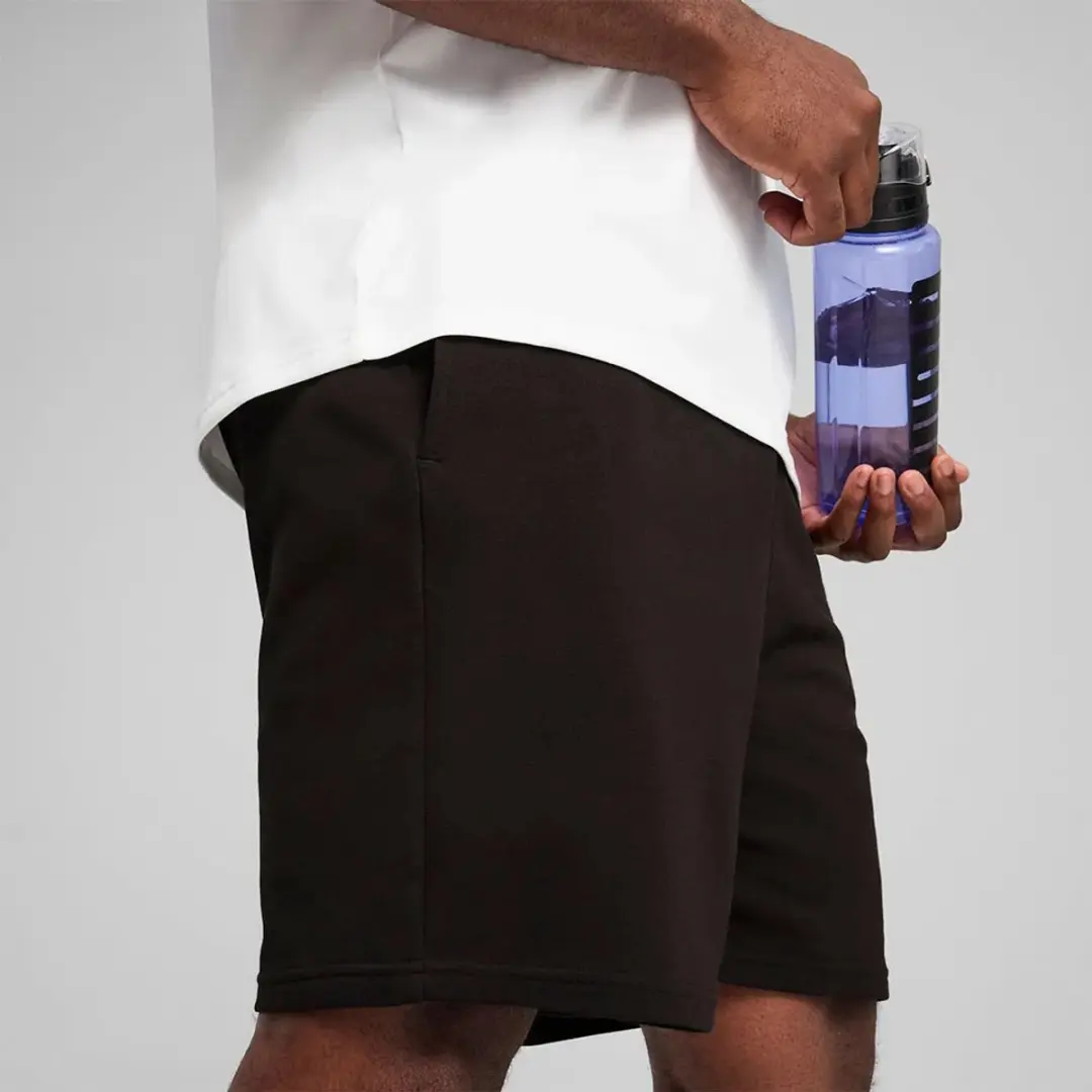 PUMA Tad EssentiaLongsleeve Knit Short 525909 - S - Puma Black - afbeelding 6 van 6