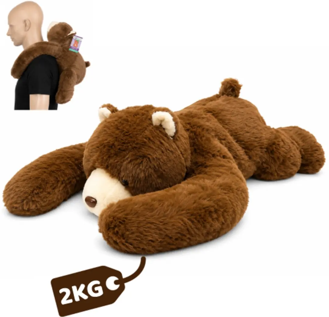 Topknuffels Verzwaringsknuffel Grizzly Beer 60cm