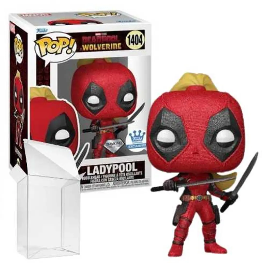 Funko Pop! Marvel Deadpool Lady Deadpool Diamond Glitter Exclusive 1404