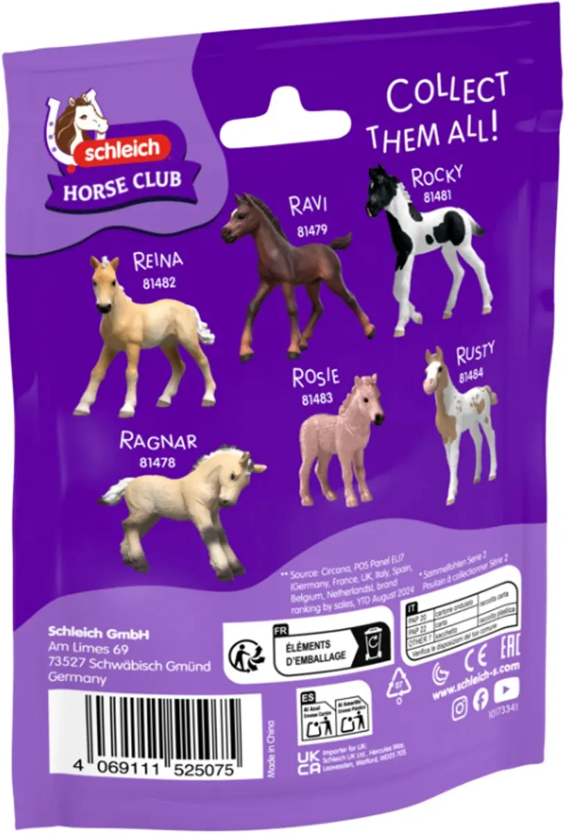 Schleich Verzamelveulen Ruby 81480 - Meerkleurig