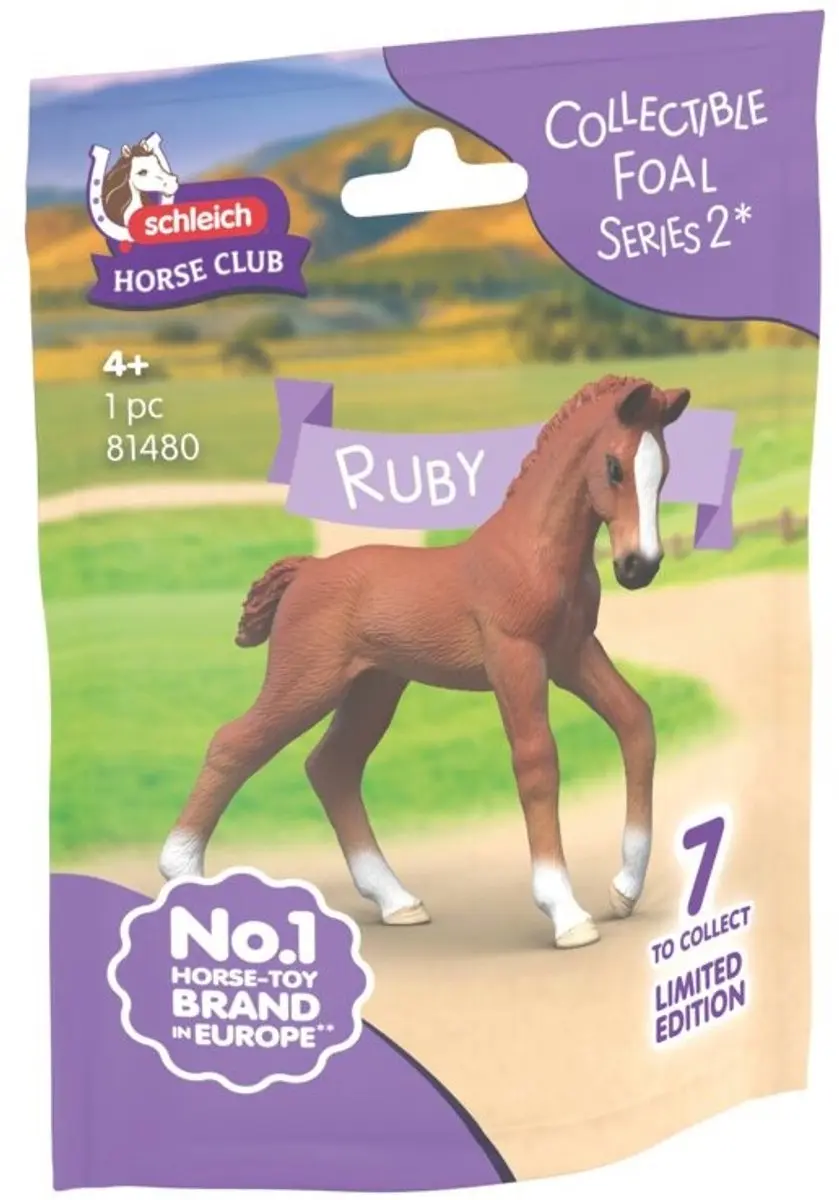 Schleich Verzamelveulen Ruby 81480 - Meerkleurig