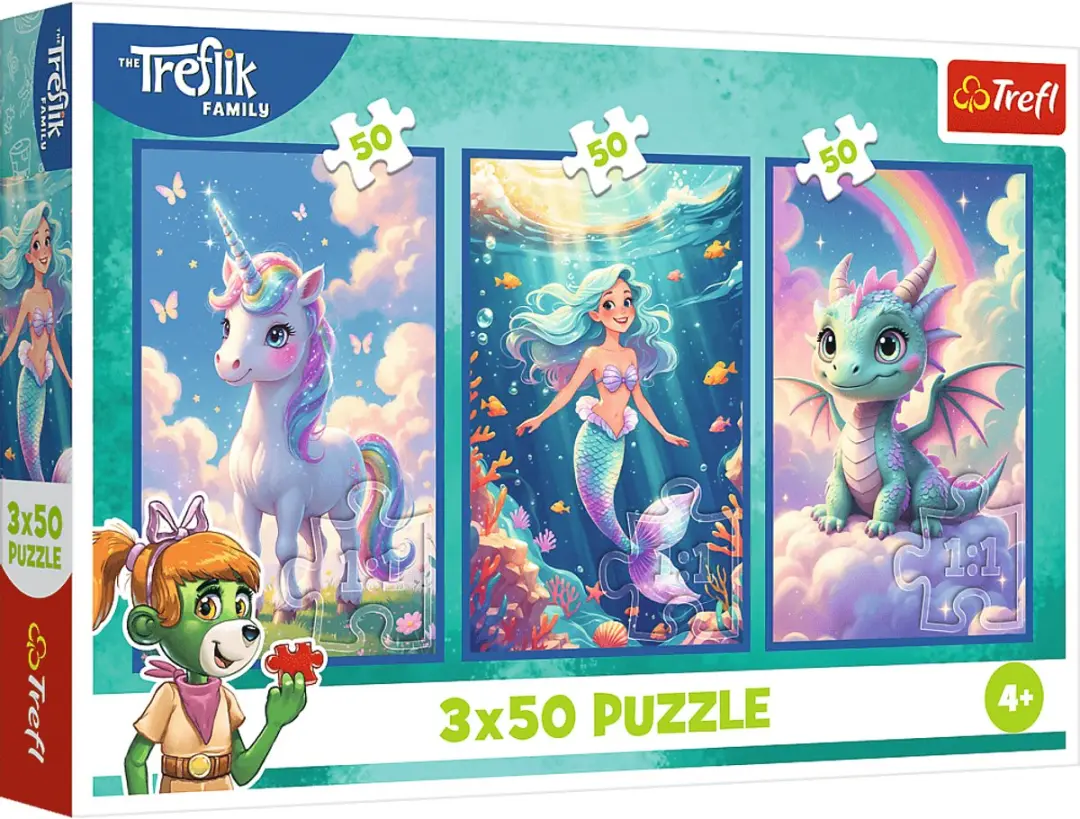 Trefl Smiling Trefliks Puzzel 50 Stuks