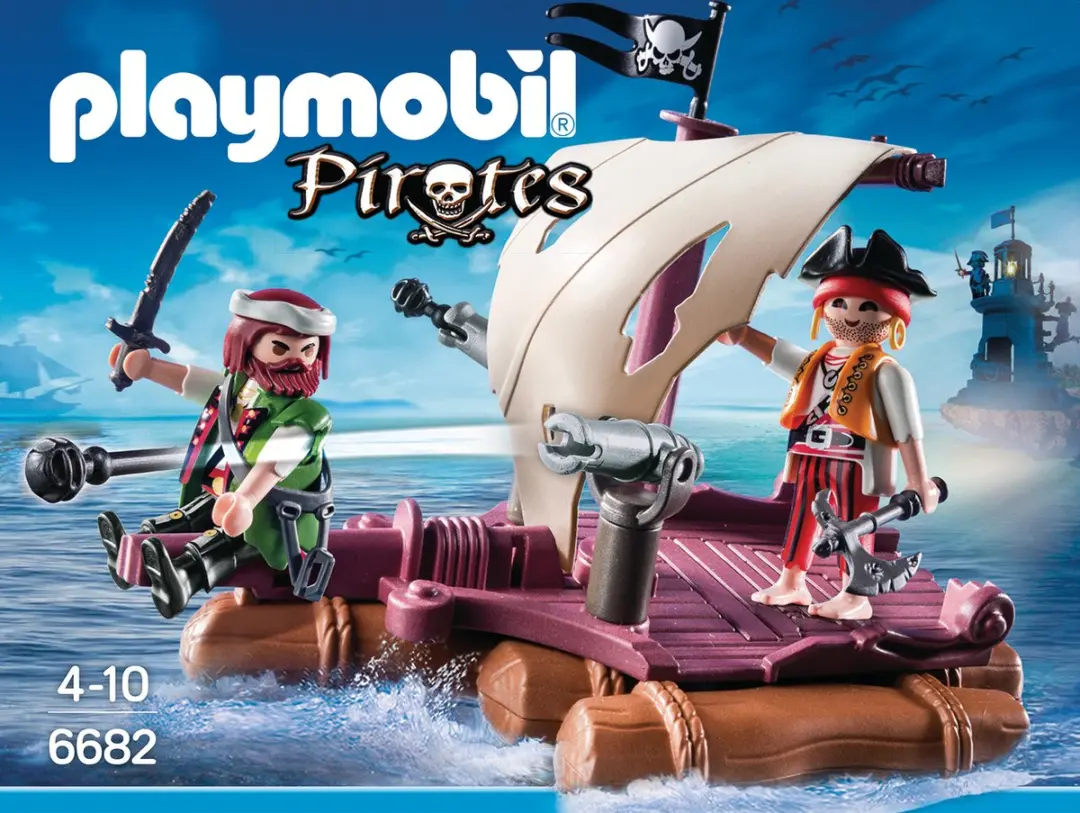 Playmobil Piratenvlot 6682 - Multicolor