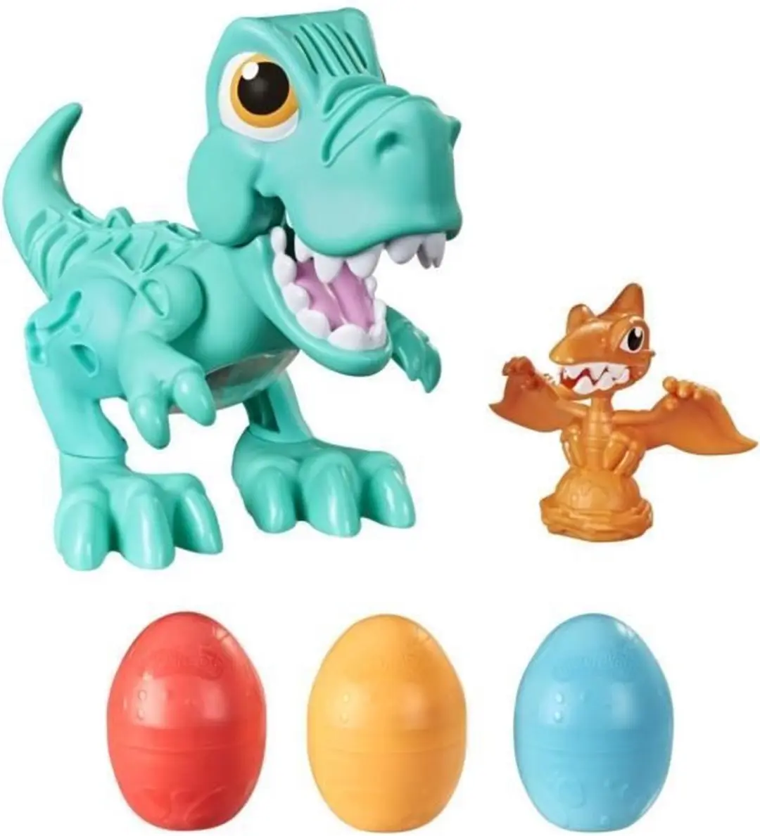 Play-Doh Dino Crew Boetseeklei - 3 Stuks