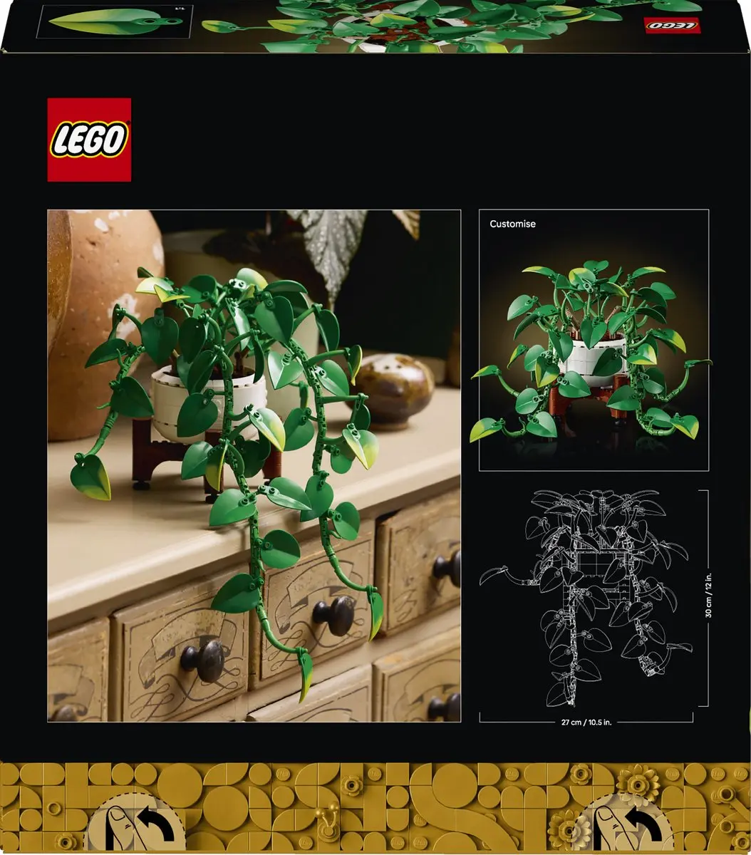 LEGO Botanicals Hangende Drakenklimop 11512 - 372 Stukken